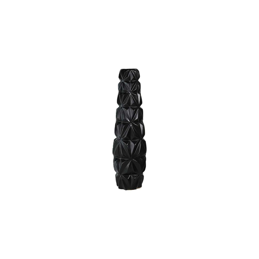 VASE FORMES GEOMETRIQUES - NOIR Décorations