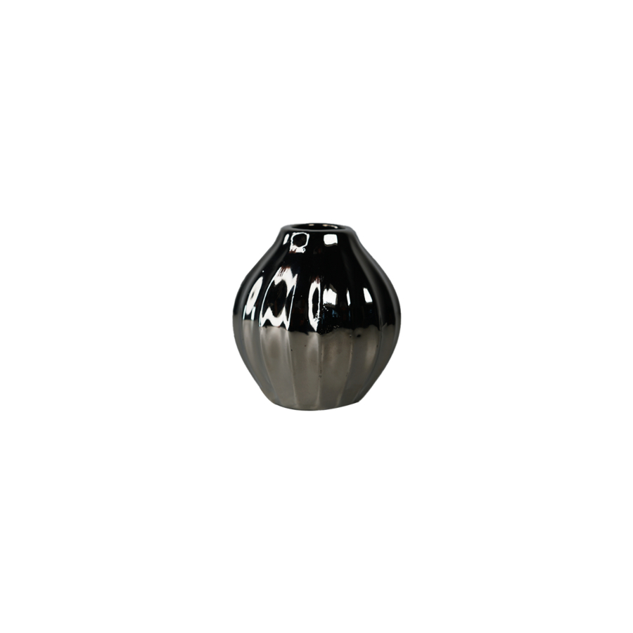 VASE COMTEMPORAIN - ARGENTÉ Décorations