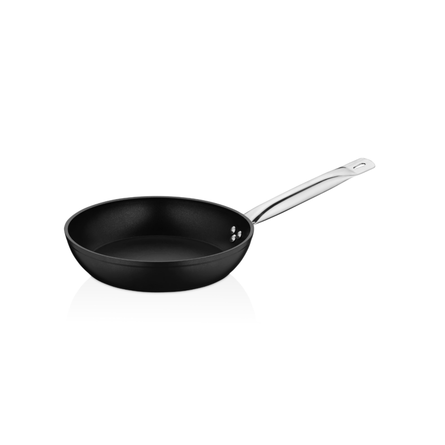 Poêle Antiadhésive 28×6 Cm 3L Nero Prochef - Noir Art de la table