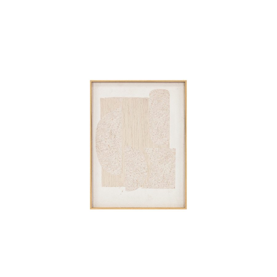TABLEAU ABSTRAIT HANDMADE 30x40x2,3cm - Multicouleur Soldes été vague 2