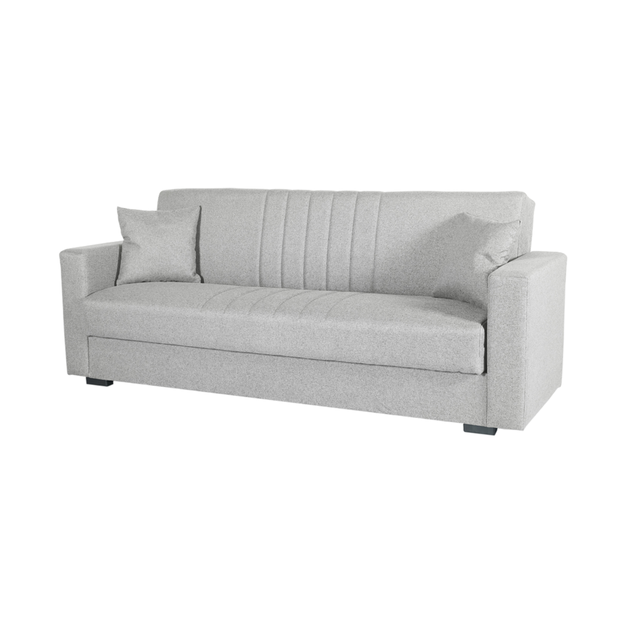 Canapé-lit STAR Avec Rangement - Gris Sofa