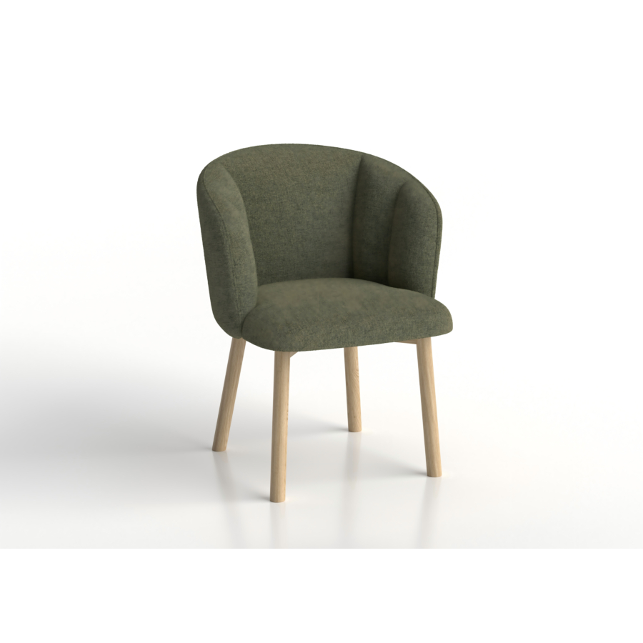 FAUTEUIL DORA - Vert Fauteul simple