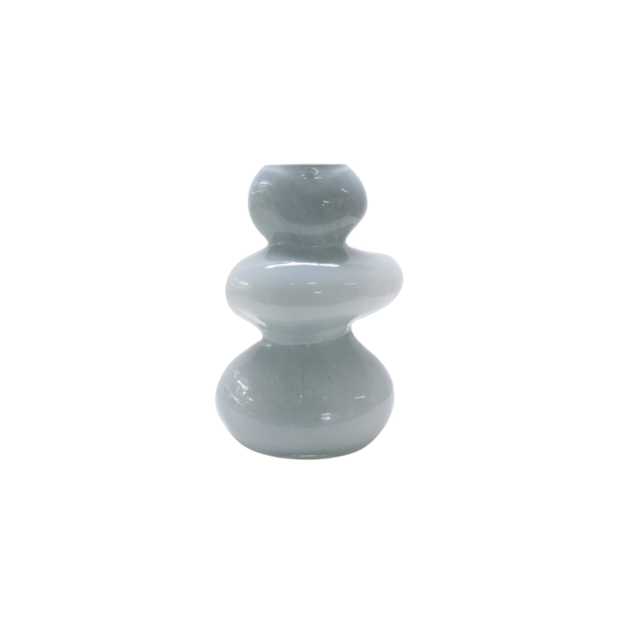 VASE EQUILIBRE 14.5x9.5x20.5CM - BLEU CLAIR Vases