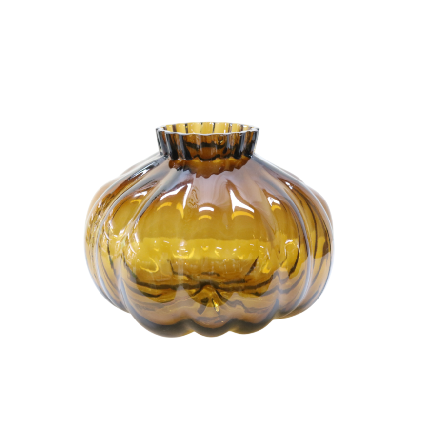 VASE LA COURGE 22x22x15CM - MARRON Vases