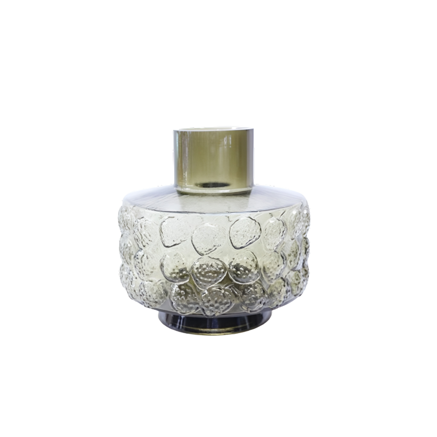 VASE OSLO 20x20x20CM - GRIS Vases