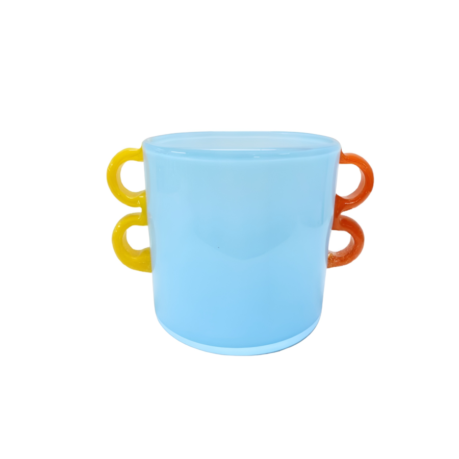 VASE CAMILO 20x15,5x15CM – BLEU CLAIR Vases