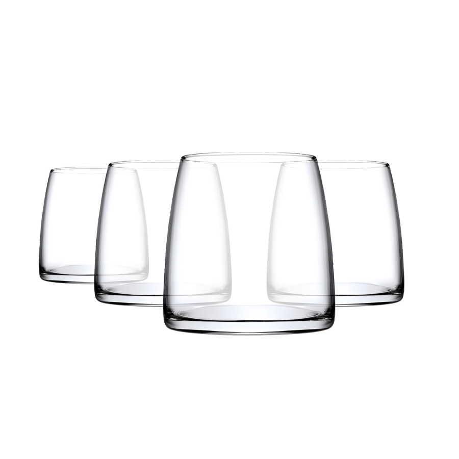 SET 4 VERRES À Jus PINOT 370 CC - Blanc Art de la table Ramadan