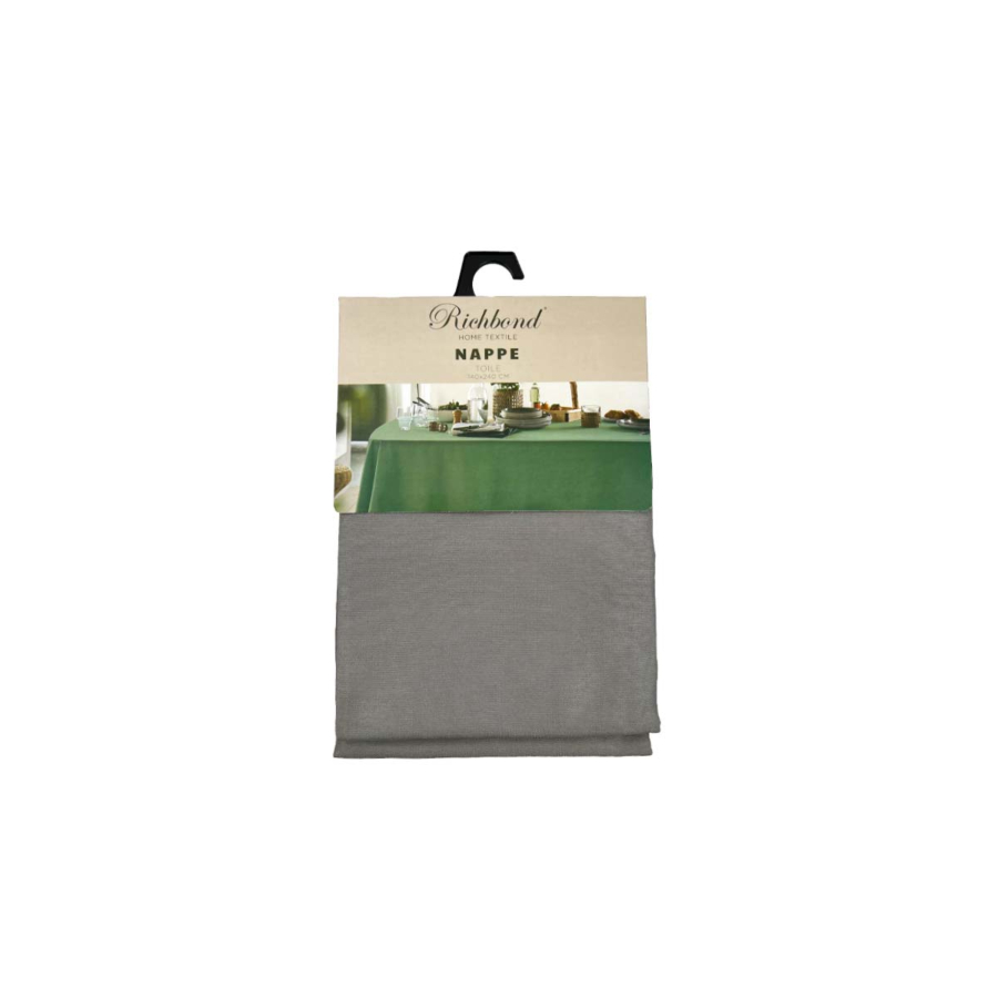 NAPPE TOILE RICHBOND 140X240 - GRIS Textile