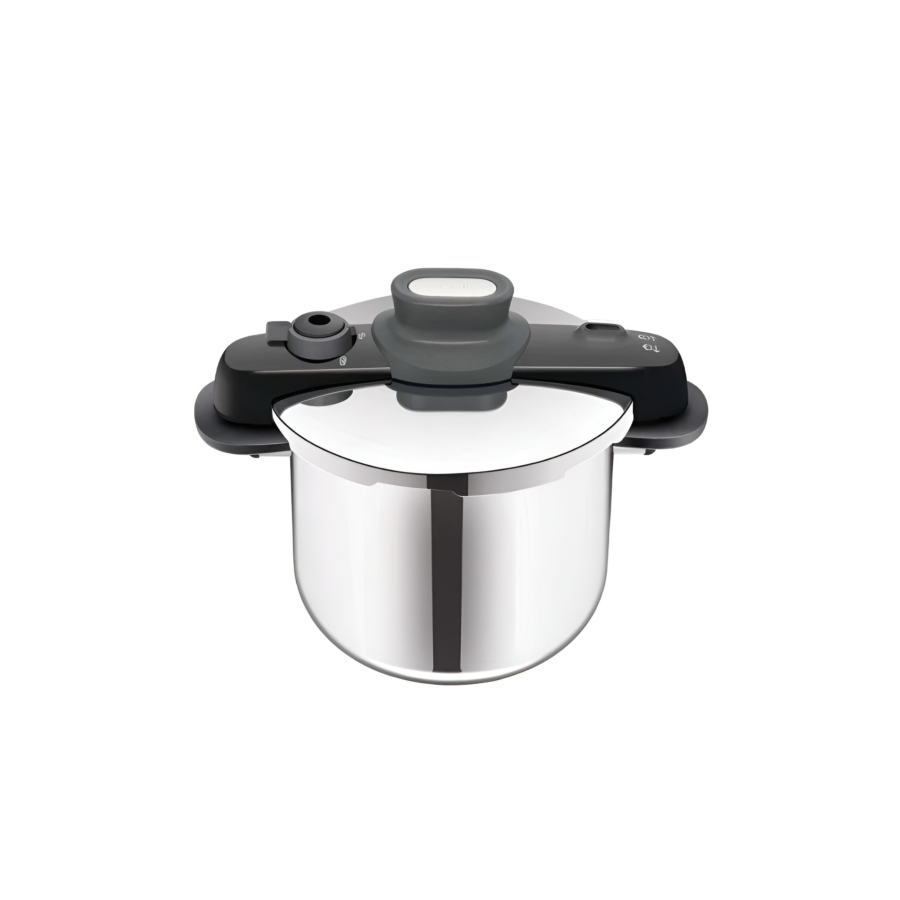 Cocotte Tefal 8L Secure Compact - Argenté Cuisson et préparation