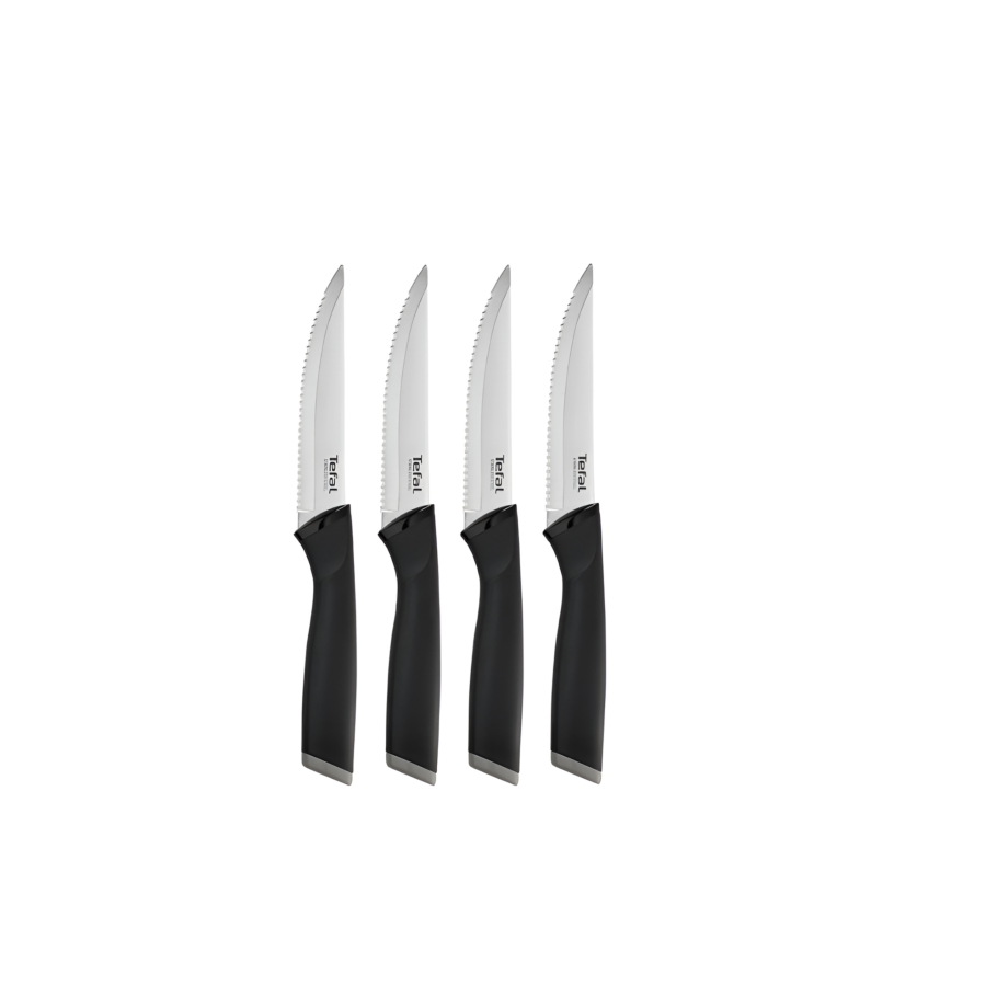 Set de 4 Couteux Tefal Comfort 11cm - Noir Cuisson et préparation