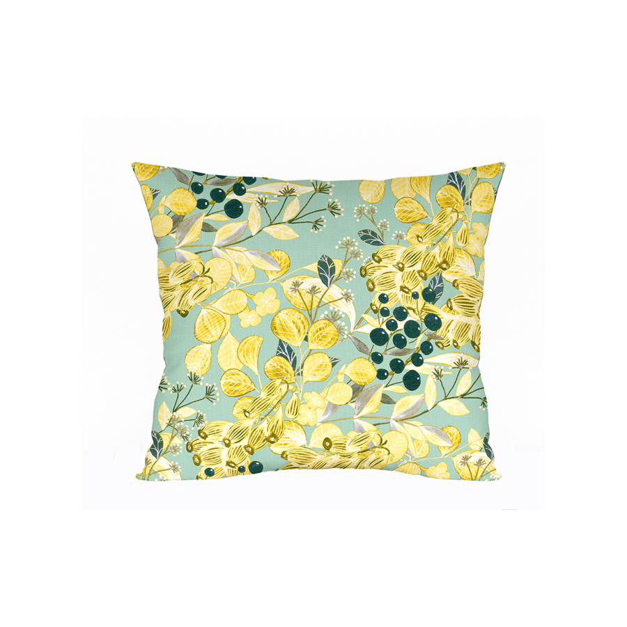 Coussin Floral – Multicouleur Textile