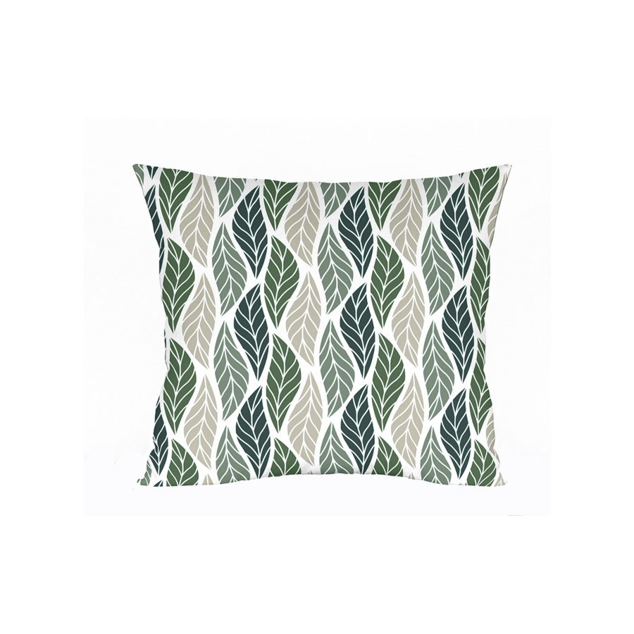 Coussin FEUILLES – Multicouleur Textile