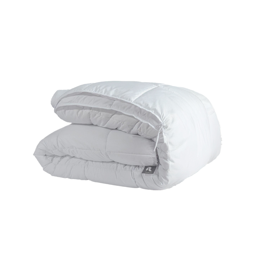 COUETTE R BLANCHE 4 SAISON 500g 240x260 - Blanc Textile blanc
