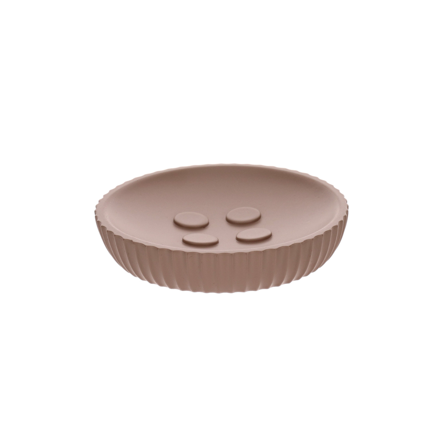 PORTE SAVON STRIÉ - CAPPUCCINO Salle de bain