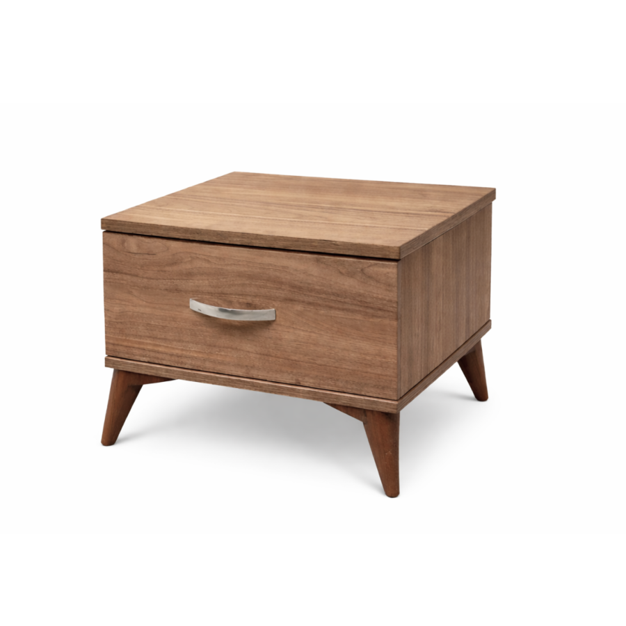 Table De Chevet Lumya 1 Tiroir - Wengé Chevet adulte