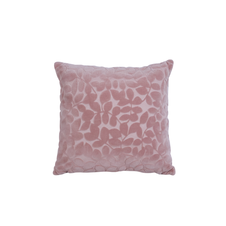 Coussin Avec Zip Et Remplissage 45X45Cm - Rose Essentiel HIVER
