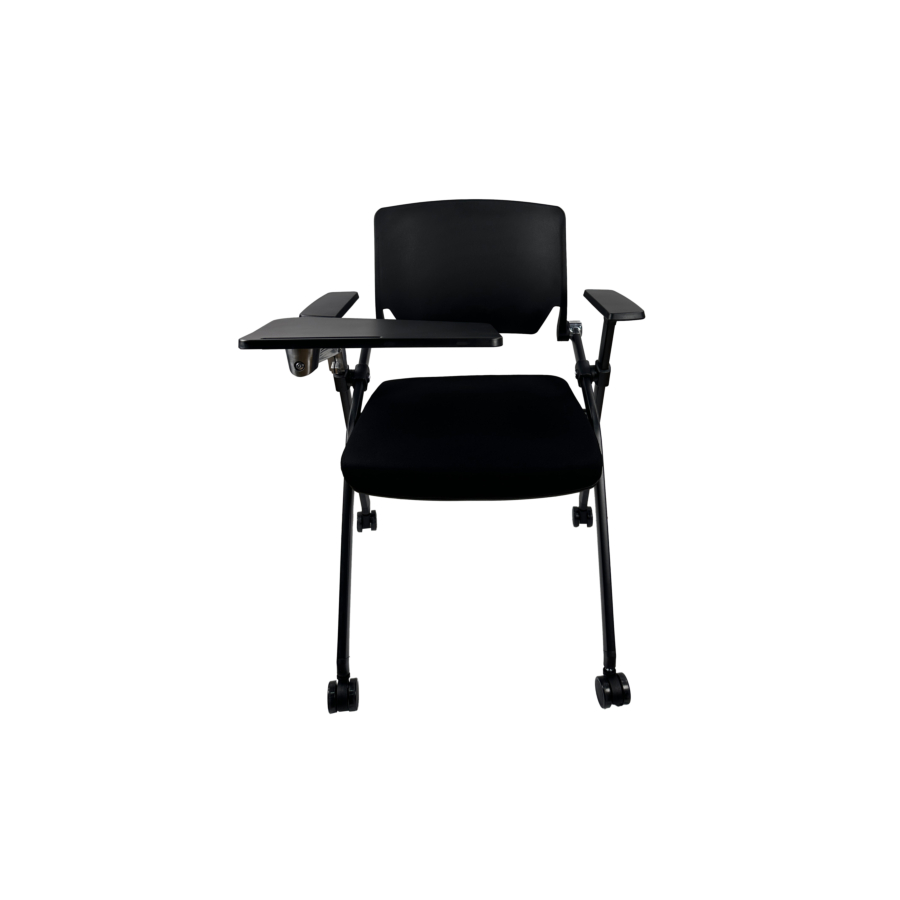 CHAISE AVEC ECRITOIRE EASYNOTE - NOIR Fauteuils et Sièges Opérateurs