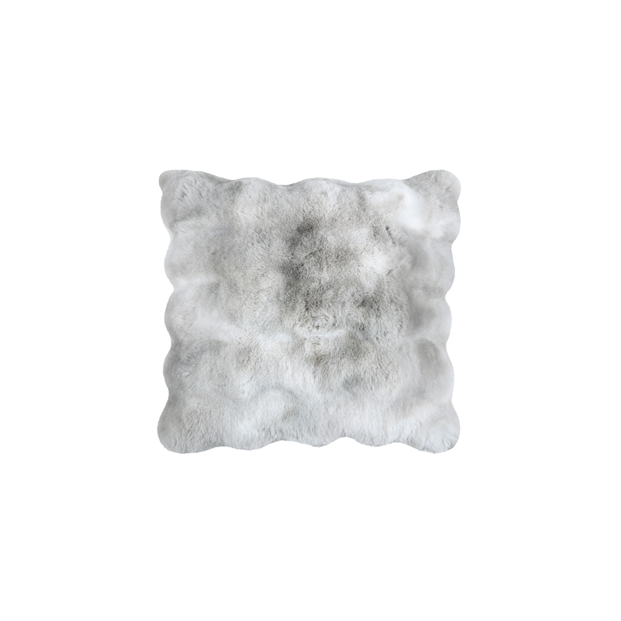 COUSSIN FOURRURE NEBRASKA 45X45CM - PERLE Coussins décoratifs