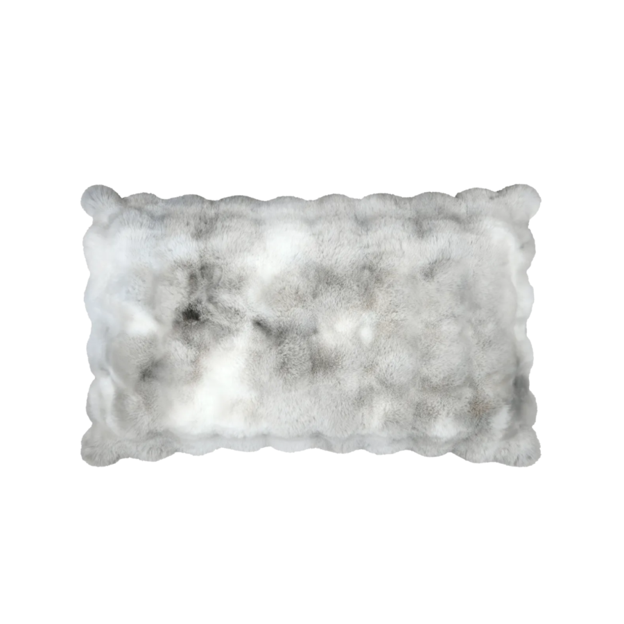 COUSSIN FOURRURE NEBRASKA 50X80CM - PERLE Coussins décoratifs