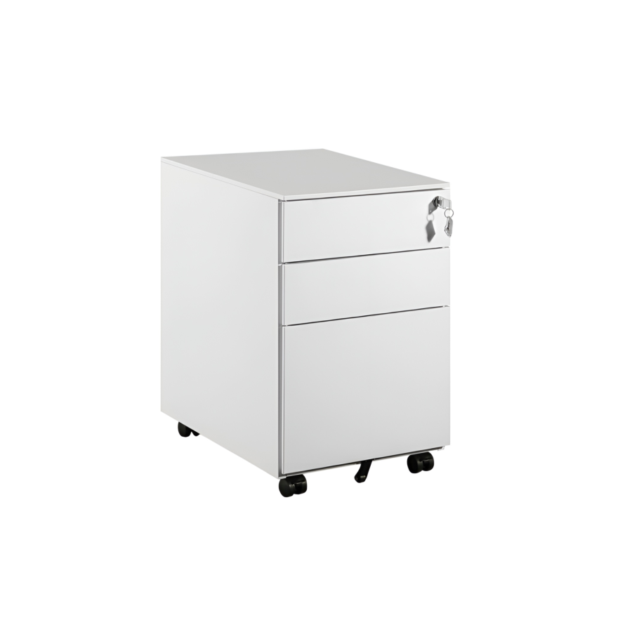 Caisson Solidis - Blanc Crème Caissons Mobiles