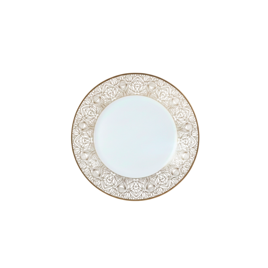 Assiette Presentation Éclat Doré 36Cm - Doré Offres Ramadanesques