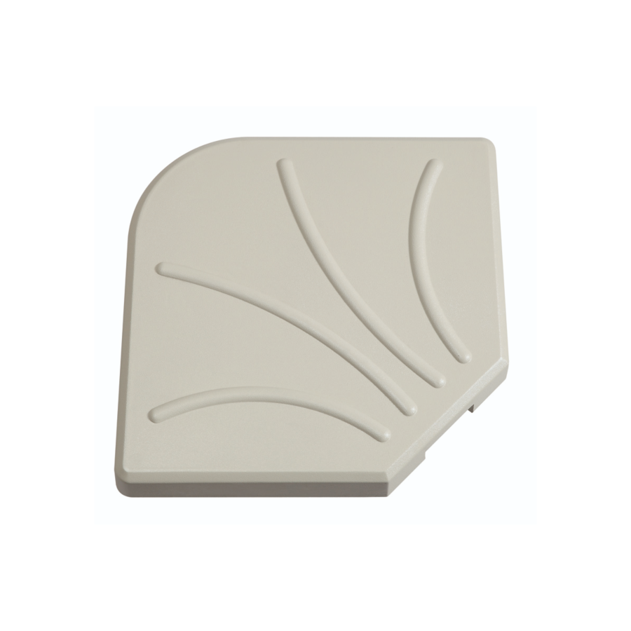 Base Parasol 25Kg Déporte 1/4 SOLIDSTAND - Crème Meuble extérieur