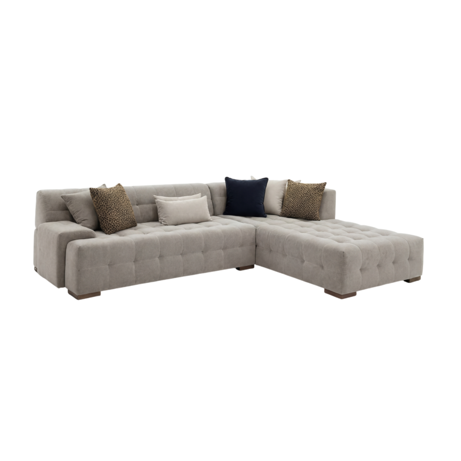 Canapé D'angle Bellamo - Beige Offres Ramadanesques