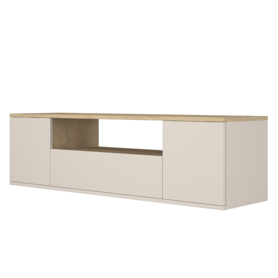 Meuble TV NEW COSMIT – 3 Portes / 1 Niche Hello Summer