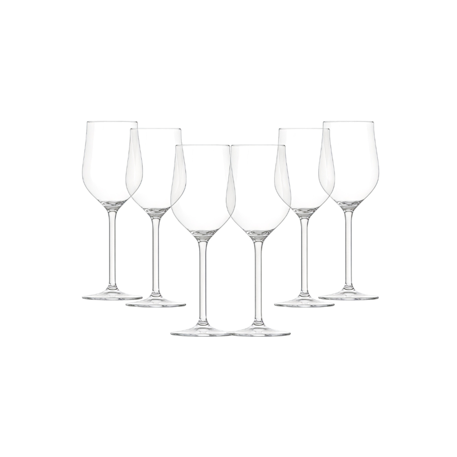 Set de 6 verres à pieds - 38cl Verres d'eau