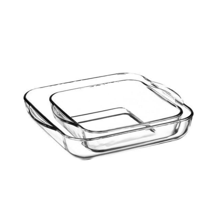 Set de 2 plats à four carrés - (2,9l et 1,7l) Accessoires cuisine