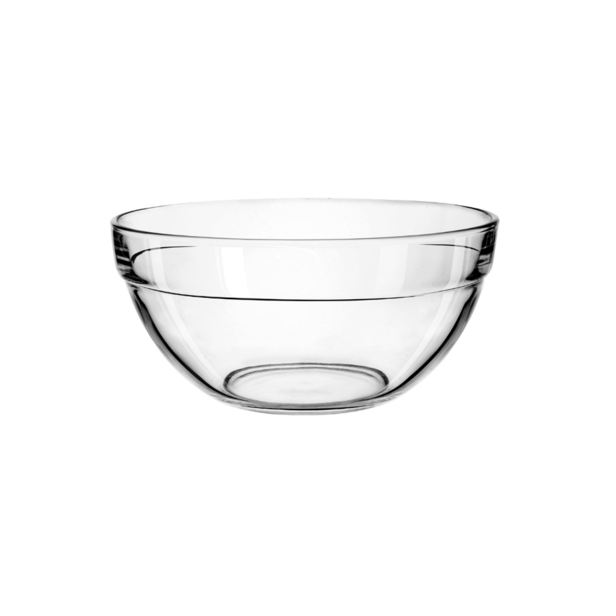 Saladier rond en verre - 22cm Art de table