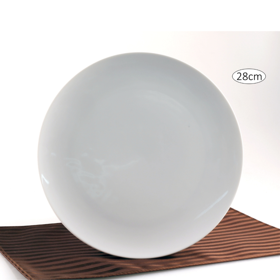 Assiette plate en porcelaine saturno - 28cm Art de table