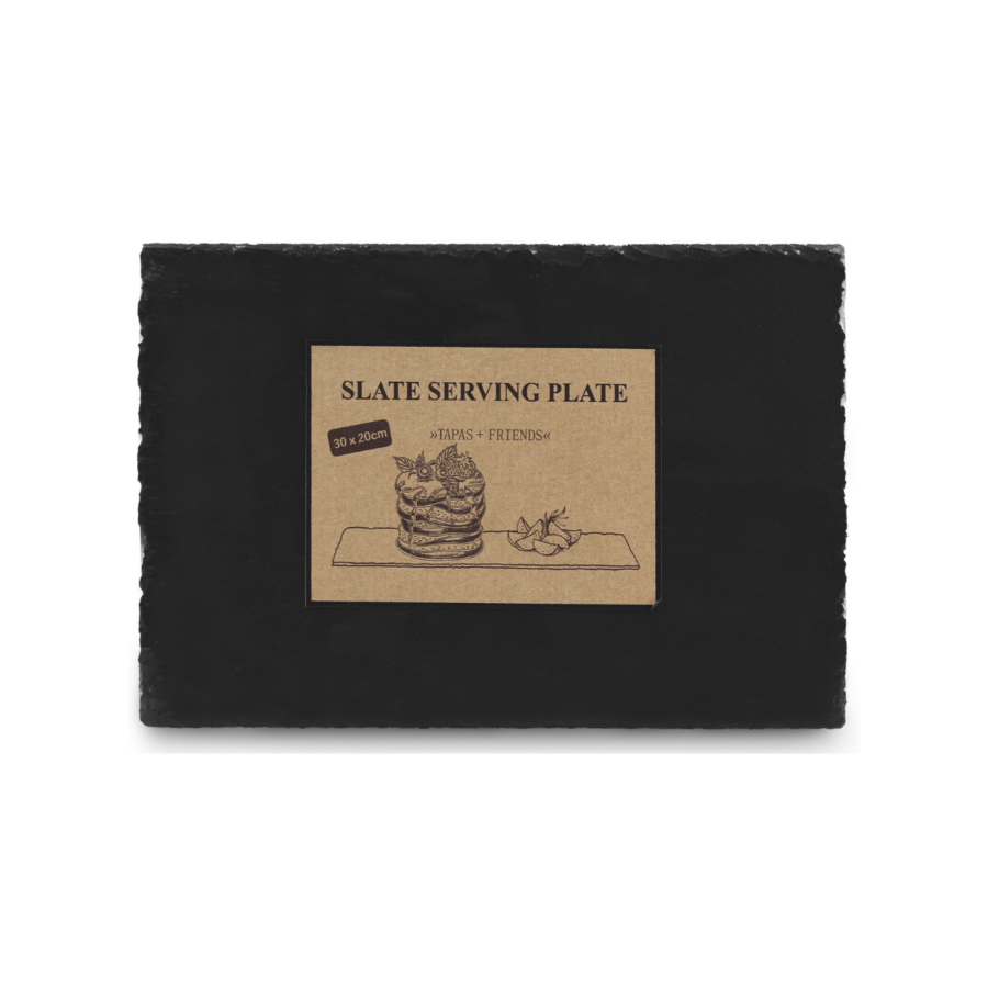 Plateau rectangulaire en ardoise - 20x30cm Art de table