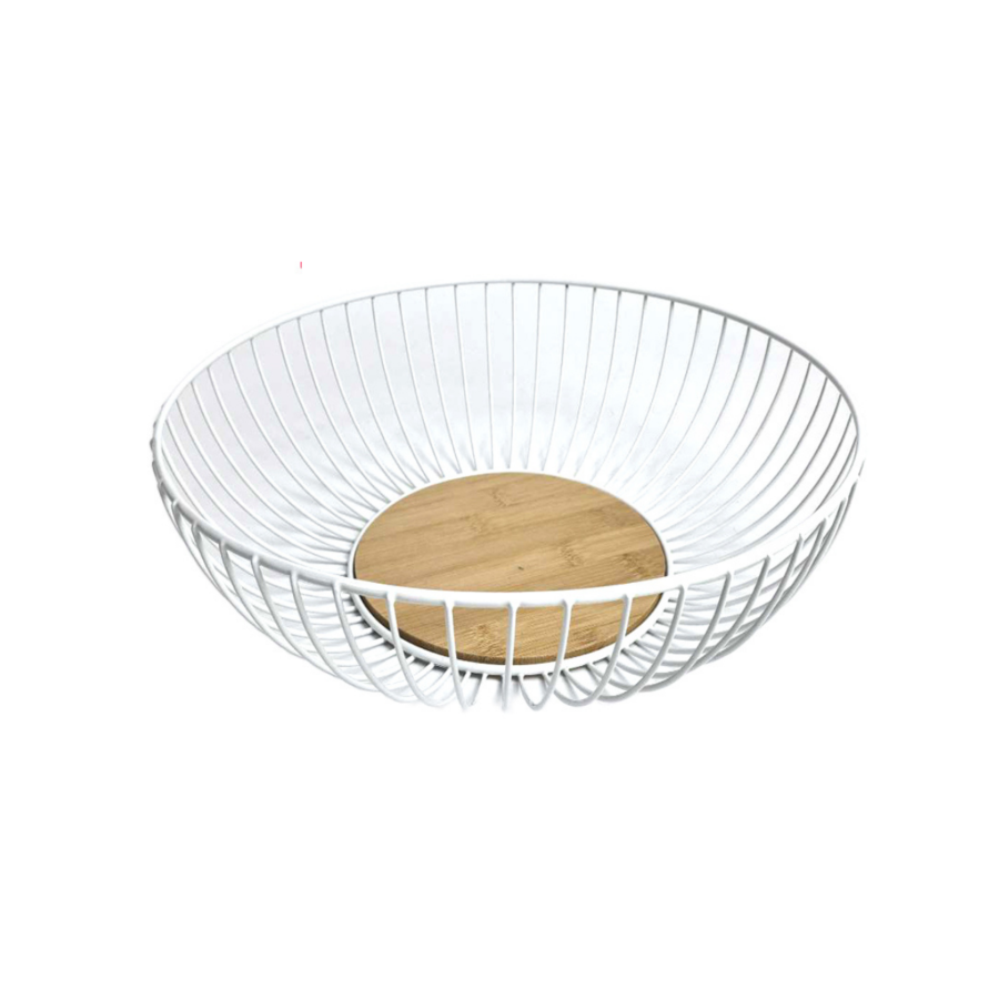 Panier en métal - 33,5x8x17cm Rangement cuisine