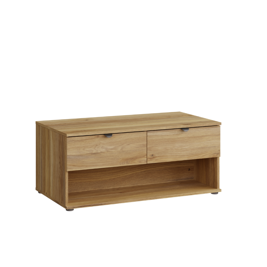 Table Basse Sumica - 100x43,3x52 cm - Chêne Table basse