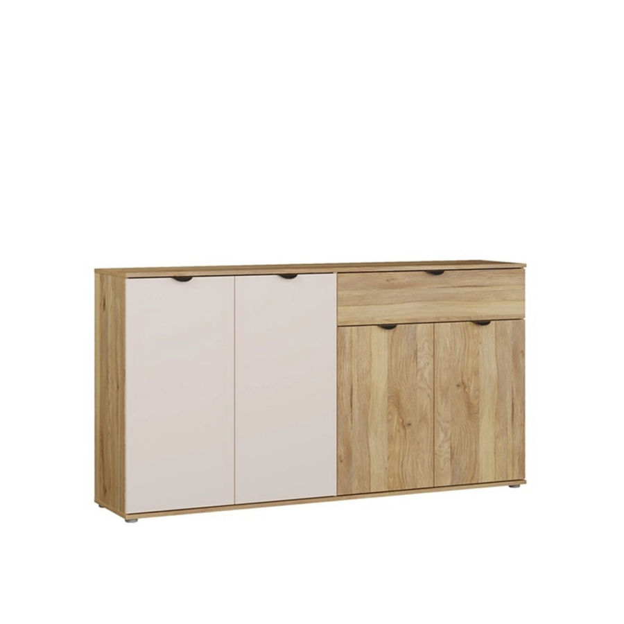 Buffet Sumica 4 Portes + 1 Tiroir - Chêne Sable Buffet et commandes