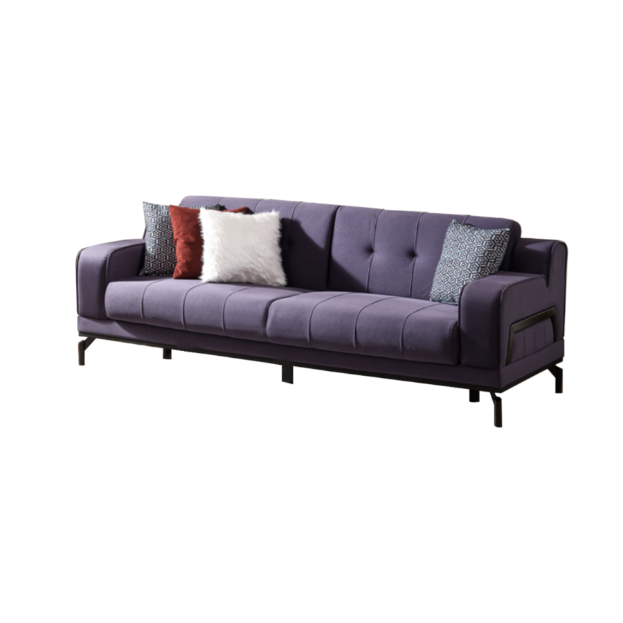 Canapé-Lit HAMELTON Avec Fonction De Rangement - Bleu Sofa