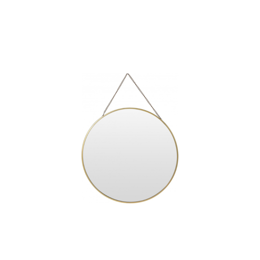 Miroir Rond Chain - Doré Décoration murale-ramadan