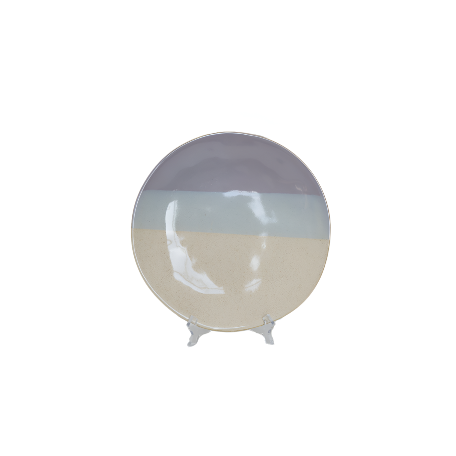 Assiette En Porcelaine 20cm - Multicouleur Soldes été