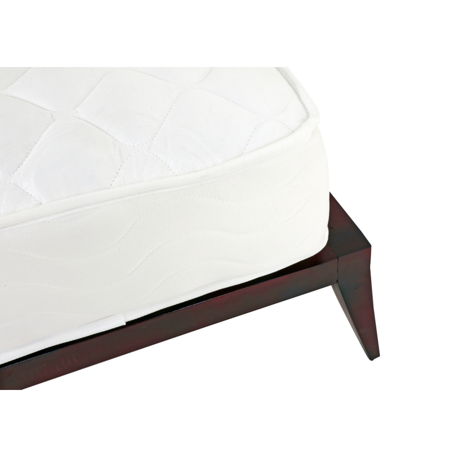 Matelas DOLIDOL LHAMZA 1 place 90x200cm - Blanc Matelas
