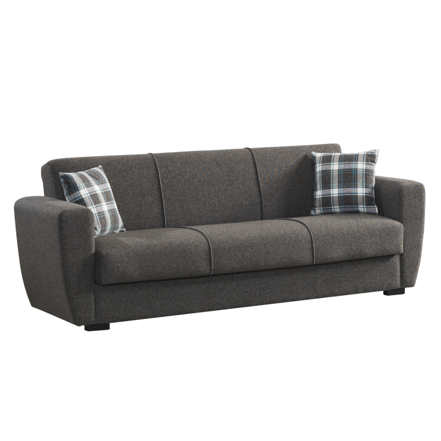 Canapé lit Clic Clac DOLCE - Marron Sofa
