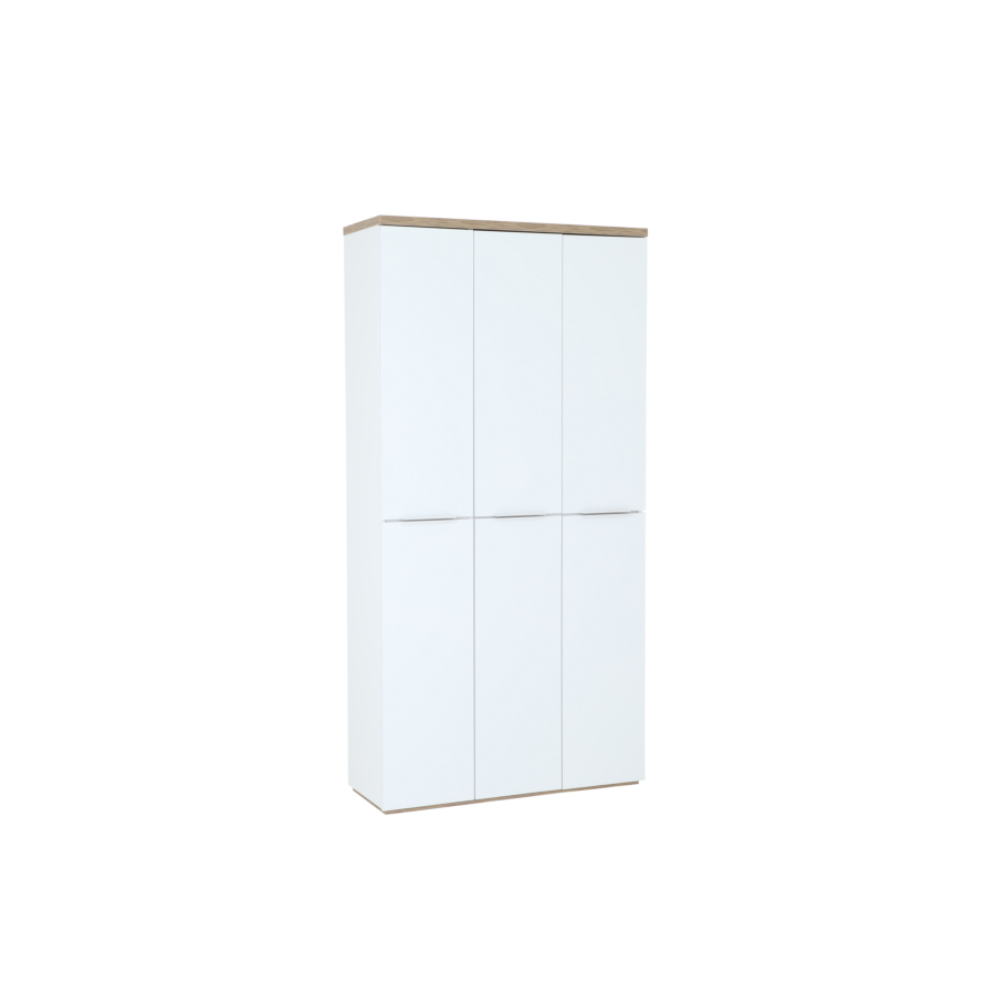 Meuble Multifonction MUNDI 6 portes Blanc Soldes été vague 2