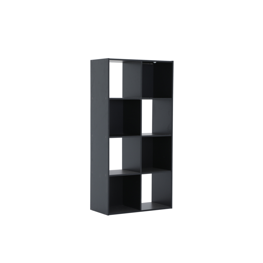 Étagère HVP 8 Niches - Noir Kitea.com