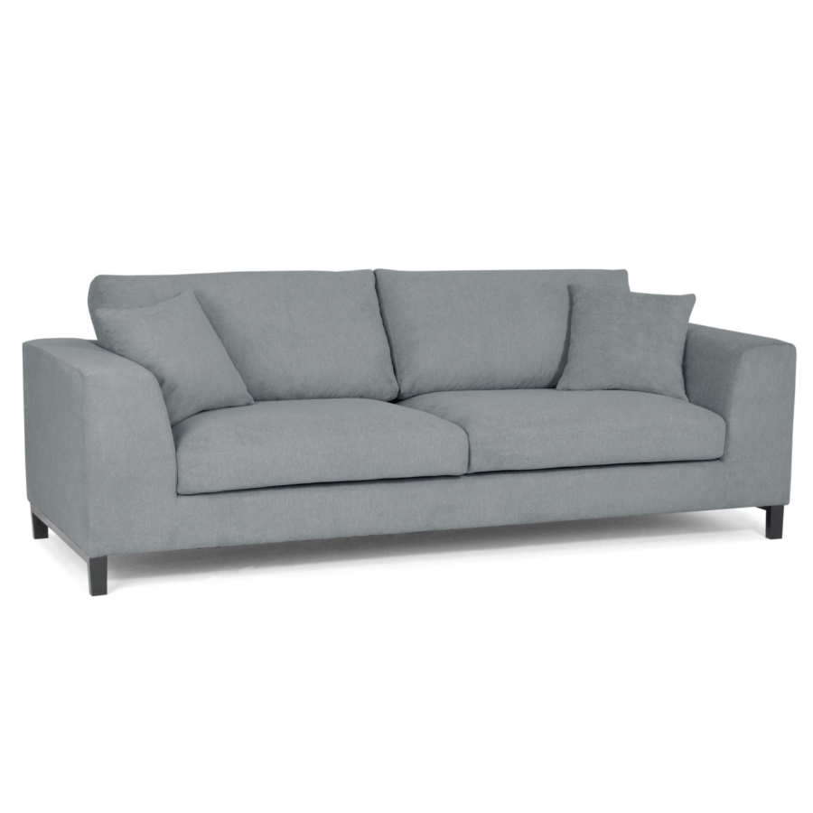 Canapé 3 Places VIDAS - Gris Sofa-printemps