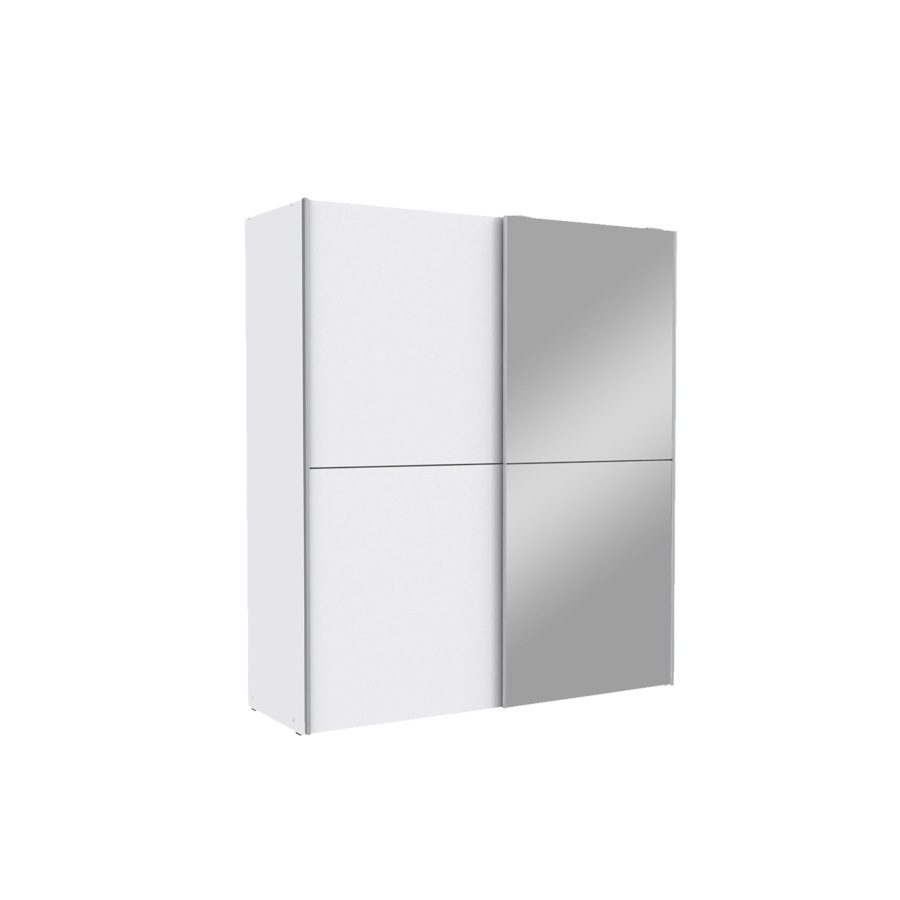 Armoire WHITE KISS 2 portes - Blanc Armoires de rangements