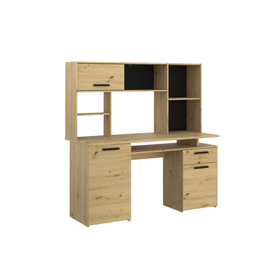 Bureau MINISTER - Chêne Beige Bureau Junior