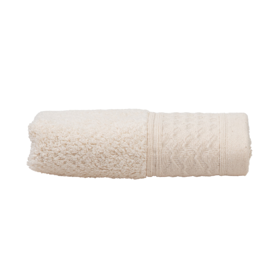 SERVIETTE BAIN LAND 70x140cm - Beige Textile