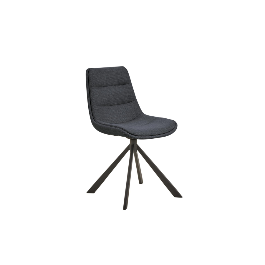 Chaise ADISA - Gris Foncé Soldes été