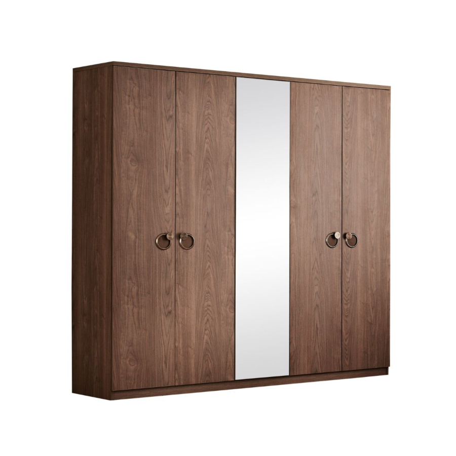 Armoire Clara - Noyer Soldes été