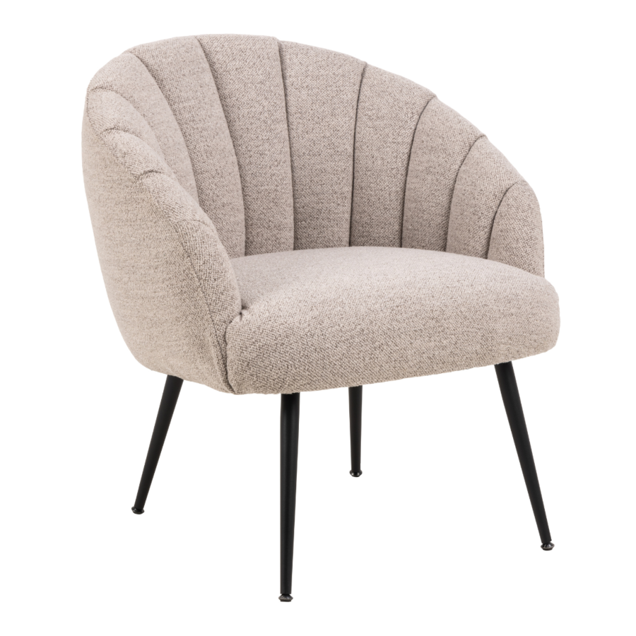 Fauteuil Daniella – Crème Les Petits Prix